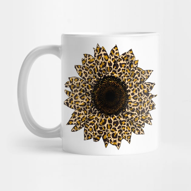 Leopard Sunflower by AllWellia